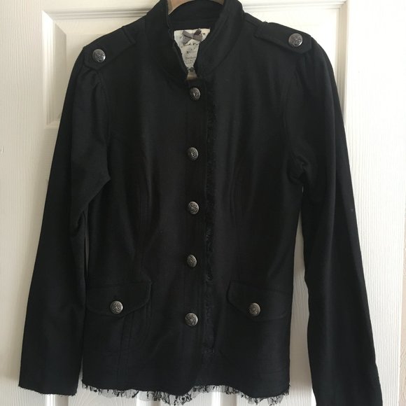 Black fitted blazer - Picture 1 of 3